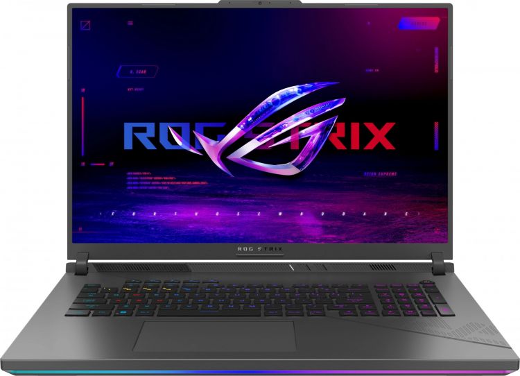 

Ноутбук ASUS ROG Strix G18 G814JV-N6168 90NR0CM1-M00BC0 i7-13650HX/16GB/1TB SSD/noDVD/18" 2560x1600 240Hz/GeForce RTX4060 8GB/Cam/BT/WiFi/noOS/Eclipse, ROG Strix G18 G814JV-N6168