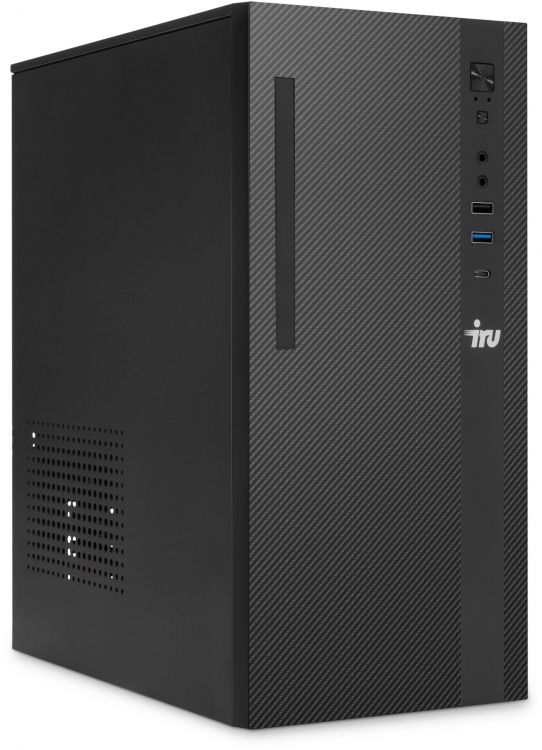 Компьютер iRu 310SC MT 2059344 i3 12100/8GB/256GB SSD/UHD Graphics 730/GbitEth/200W/Win11Pro/black