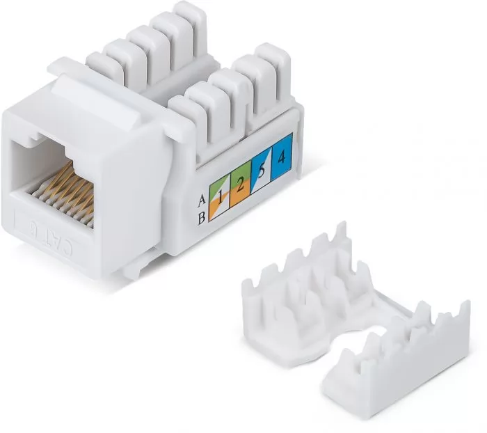 Cabeus KJ-RJ45-Cat.6-90