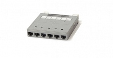 

Кассета Hyperline PPTR-CSS-1-6xRJ45-C6-SH-STL для медных претерминированных решений, 6 экранированных портов RJ-45 категории 6, PPTR-CSS-1-6xRJ45-C6-SH-STL