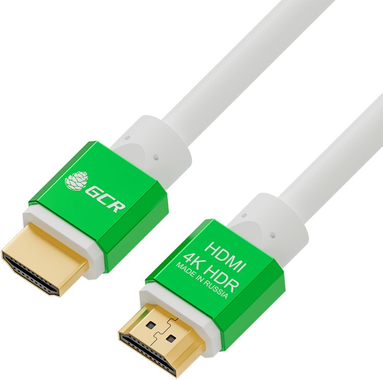 

Кабель интерфейсный HDMI Greenconnect GCR-51293 3.0m версия 2.0, HDR 4:2:2, Ultra HD, 4K 60 fps 60Hz/5K*30Hz, 3D, AUDIO, 18.0 Гбит/с, 28/28 AWG, OD7.3, GCR-51293