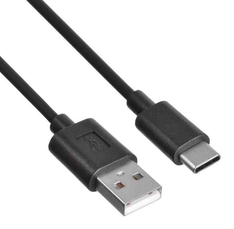 

Кабель интерфейсный Buro USB-TC-1.2B2A USB (m)-USB Type-C (m) 1.2м черный 1478082, USB-TC-1.2B2A