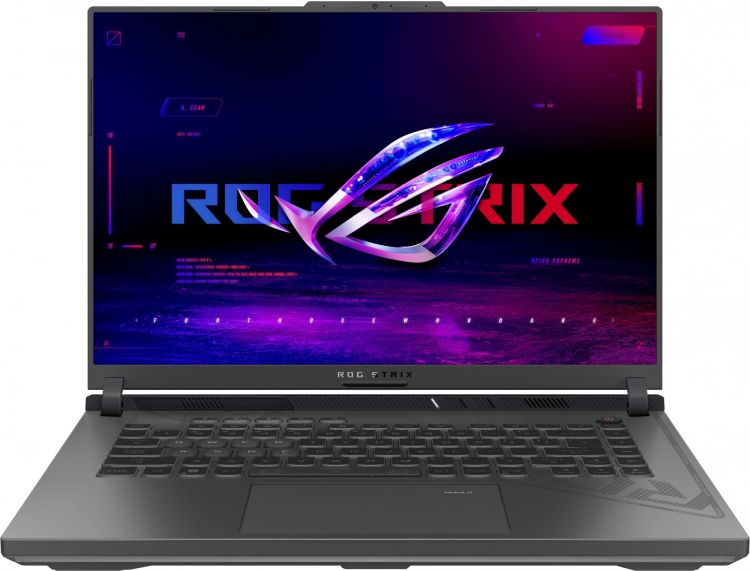 Ноутбук 16" ASUS ROG Strix G16 G614JI-N4413 i7 13650HX(2.6Ghz)/32768Mb/1024PCISSDGb/noDVD/Ext:nVidia GeForce RTX4070 (8Gb) 2560x1600 WVA (матовый, 240