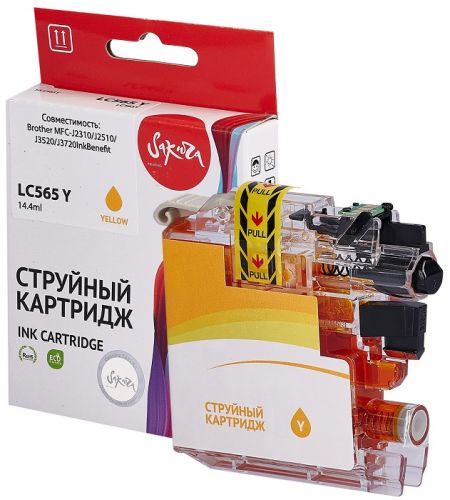 

Картридж струйный Sakura LC3617Y, LC3617Y