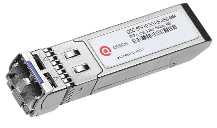 

Модуль SFP+ QTECH QSC-SFP+0.3G10E-850-MM-I 300м, 10Гбит/c, Tx=850нм, LC, FP, MM, DDM, индустриальный, QSC-SFP+0.3G10E-850-MM-I