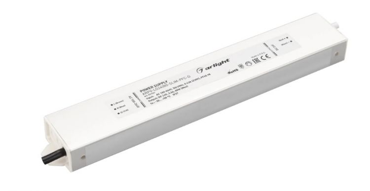 

Блок питания Arlight ARPV-LG24080-SLIM-PFC-D 031721 (24V, 3.3A, 80W) IP67 металл, ARPV-LG24080-SLIM-PFC-D