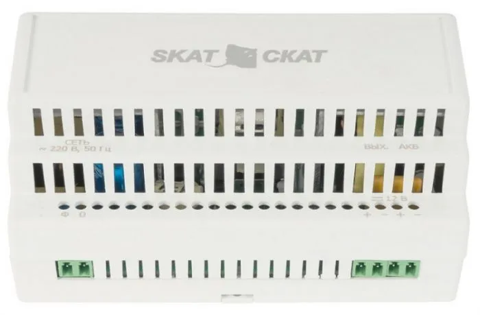 фото Бастион SKAT-12-8.0 DIN (СКАТ ИБП-12/8-DIN)