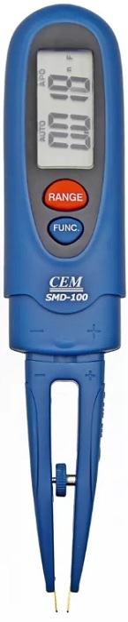 

Измеритель CEM SMD-100 CEM 481240 емкости, сопротивления CMD-компонентов, SMD-100