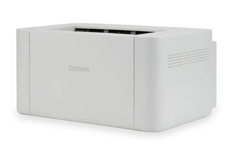 Принтер лазерный черно-белый Digma DHP-2401 A4 белый принтер лазерный черно белый digma dhp 2401 a4 белый