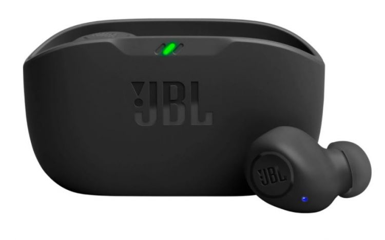 

Наушники беспроводные JBL Wave Buds вкладыши, черные, BT, в ушной раковине (1934868), Wave Buds