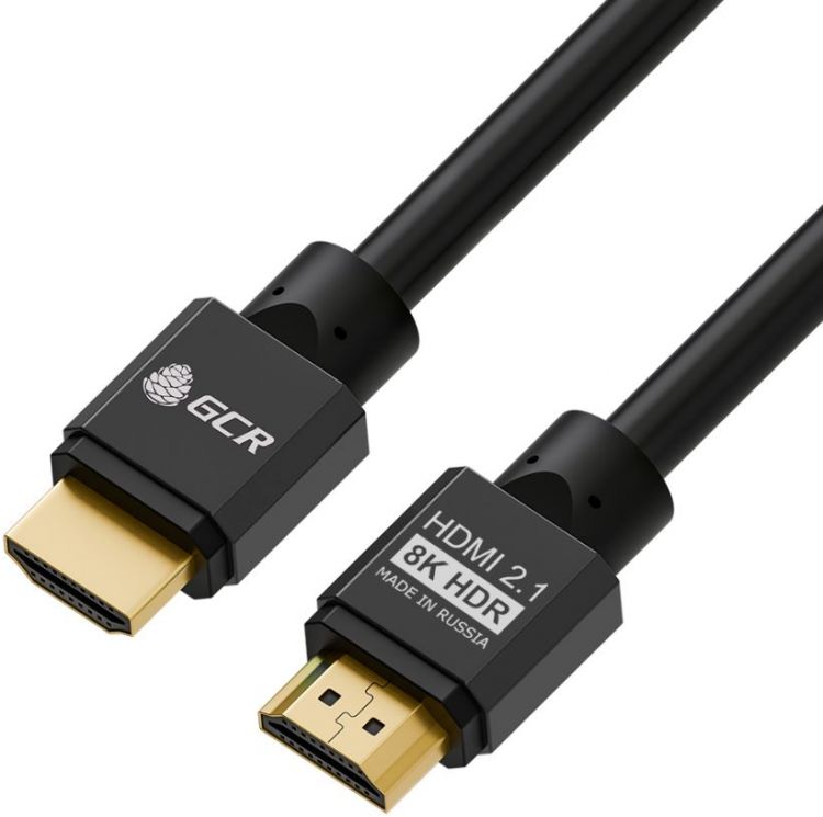 

Кабель интерфейсный Greenconnect GCR-55548 1.0m, HDMI 2.1, черный, 8K 60Hz, 4K 144Hz, динамический HDR, 4:4:4, Ultra HD, 48.0 Гбит/с, 2 Х экран, армир, GCR-55548