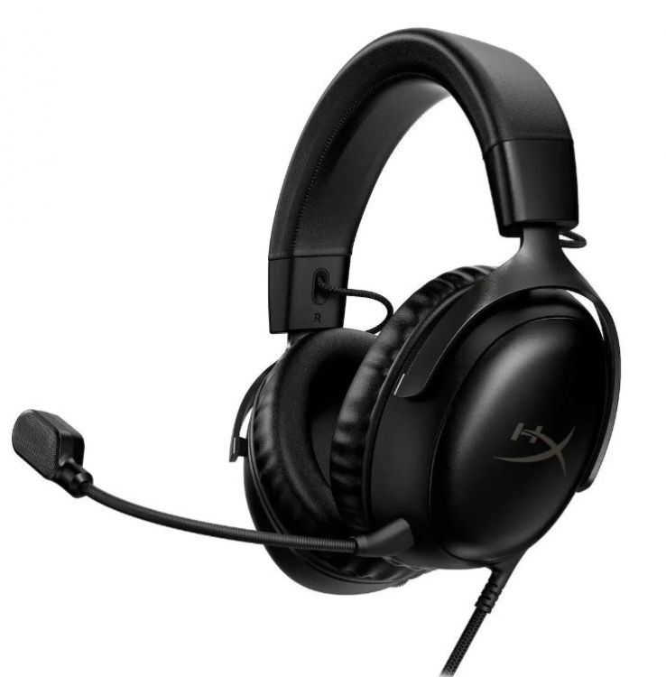 

Гарнитура HyperX Cloud III 727A8AA черная 1.2м мониторная оголовь, Cloud III