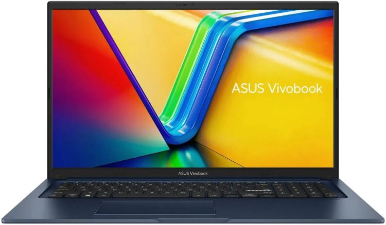 Ноутбук ASUS Vivobook 17 X1704VA-AU321 90NB13X2-M002V0 i5-120U/16GB/1TB SSD/Intel Graphics/17.3" IPS FHD/WiFi/BT/cam/noOS/blue