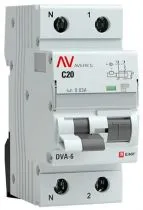 фото EKF rcbo6-1pn-20C-30-ac-av