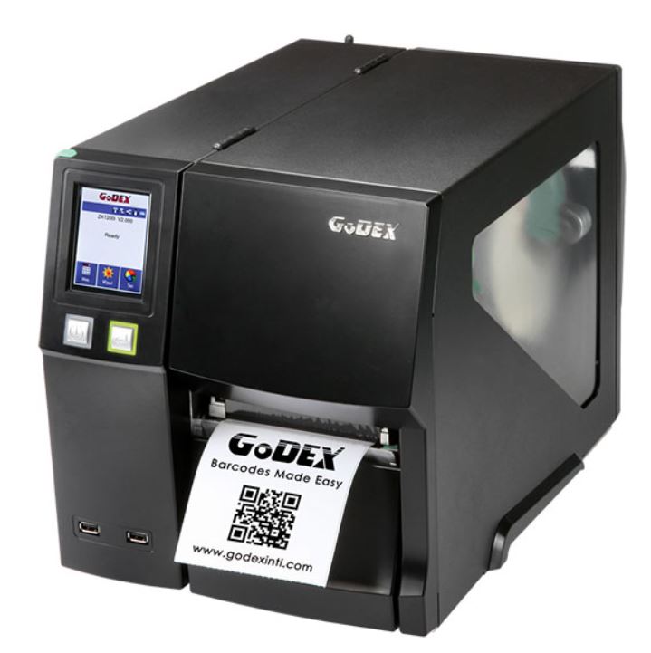 Принтер термотрансферный Godex ZX1300i+ 011-Z3i072-A00 300 dpi, USB термотрансферный принтер g300use 203 dpi usb rs232 ethernet