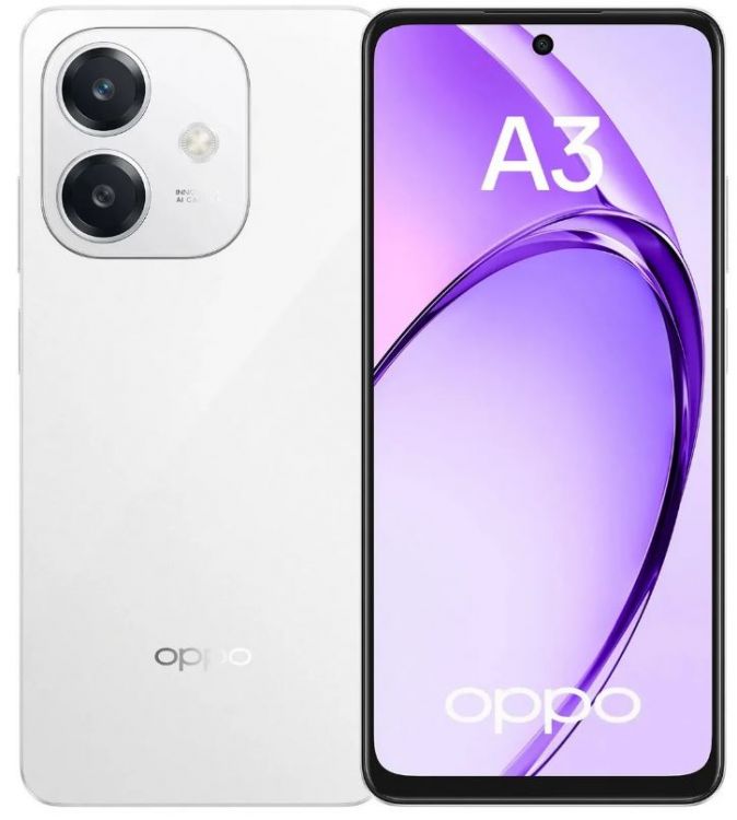 

Смартфон OPPO A3 6/256GB CPH2669 (6+256) WHITE белый, A3 6/256GB