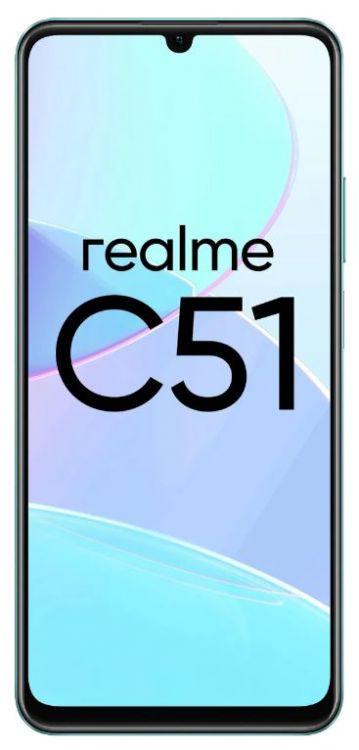 

Смартфон Realme C51 4/64GB зеленый, C51 4/64GB