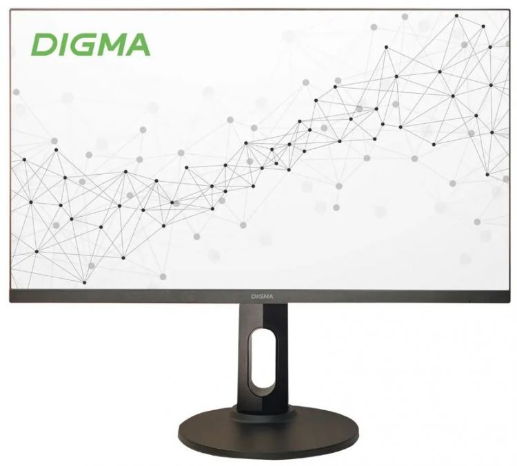 Монитор 27" Digma Progress 27P505F DM27SB10 черный IPS LED 5ms 16:9 HDMI M/M матовая HAS Piv 300cd 178гр/178гр 1920x1080 75Hz FreeSync DP FHD 4.3кг