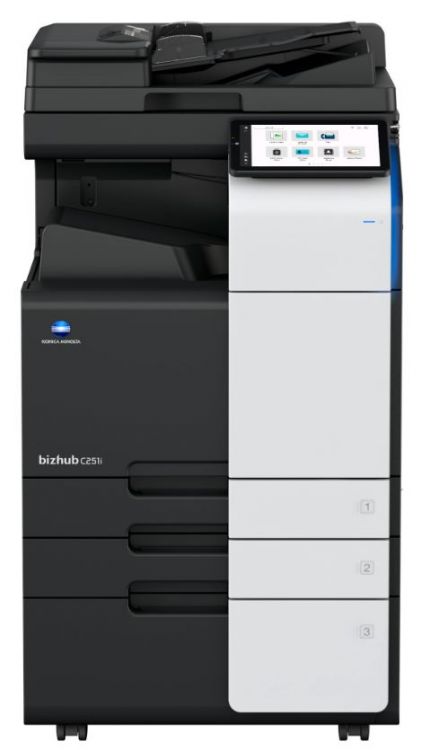 

МФУ лазерное цветное Konica Minolta bizhub C251i ADXM021 SRA3, 25 стр/мин, дупл, сеть, 8Гб, 256Гб(SSD), PS3, SRA3(300г/м), 2x500л,без автпод,тонеров, bizhub C251i