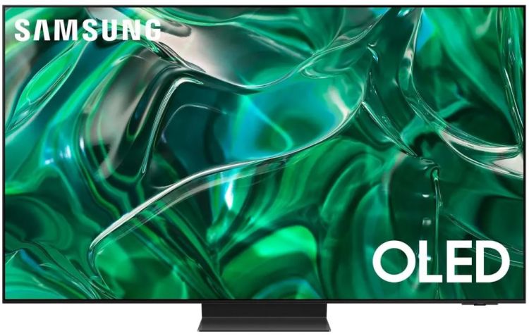 

Телевизор Samsung QE77S95CAUXRU 77" Series 9 черный титан 4K Ultra HD 120Hz DVB-T2 DVB-C DVB-S2 USB WiFi Smart TV (RUS), QE77S95CAUXRU