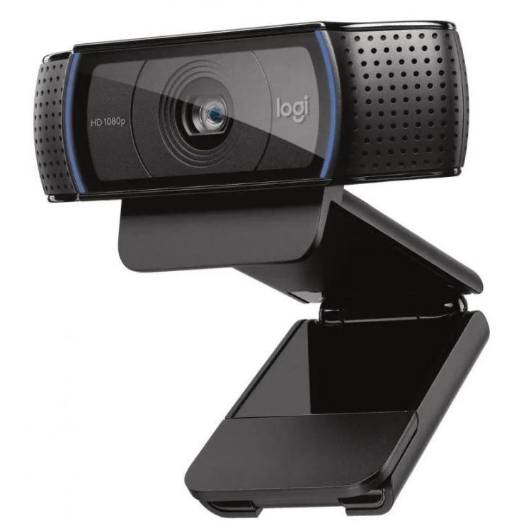 Веб-камера Logitech HD Pro C920 960-001062 черный 3Mpix (1920x1080) USB2.0 с микрофоном