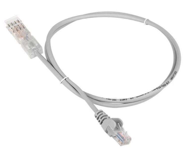 

Кабель патч-корд Lanmaster LAN-45-P2-1m 110 тип - RJ45, 2 пары, UTP, 1 м, LAN-45-P2-1m