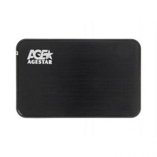 Внешний корпус для HDD SATA 2.5” AgeStar 3UB2A8-6G (BLACK) для HDD/SSD SATA 6Gb/s 2.5