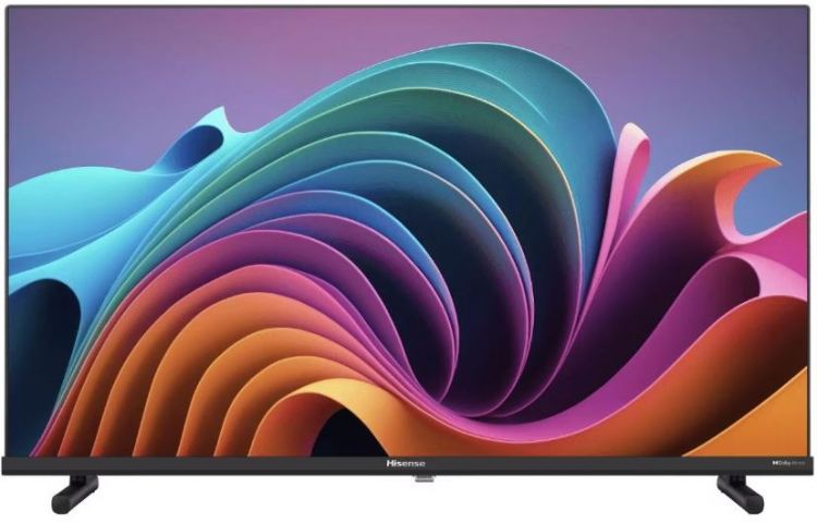 Телевизор QLED Hisense 40A5NQ 40" Frameless черный FULL HD 60Hz DVB-T DVB-T2 DVB-C DVB-S DVB-S2 WiFi Smart TV (RUS)