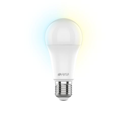 Лампа HIPER IoT A61 White умная белая LED/Wi-Fi/E27/12Вт/2700K - 6500K/1020лм