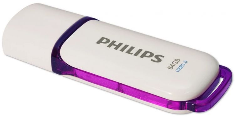 

Накопитель USB 3.0 64GB Philips FM64FD75B/97 PSNOW3.0, FM64FD75B/97