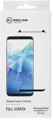 

Защитное стекло Red Line УТ000008596 для Samsung Galaxy A3 (2016) 4.7”, tempered glass, белая рамка, УТ000008596