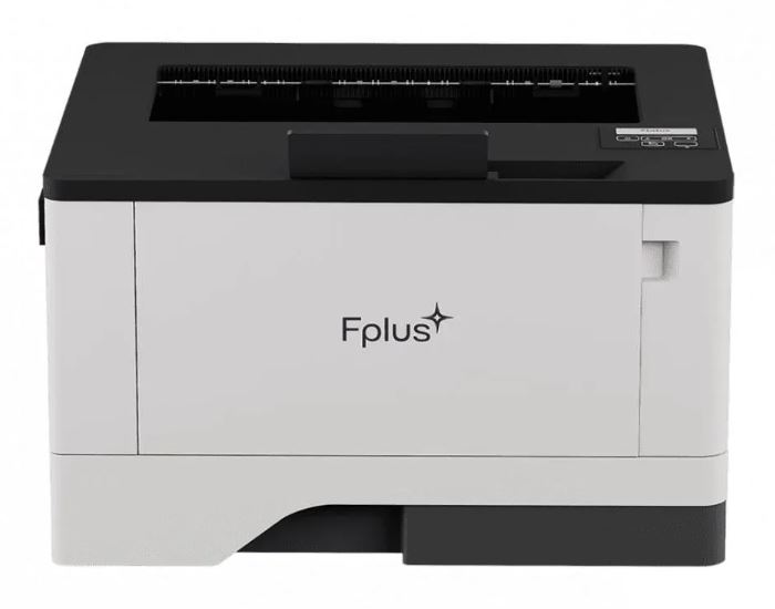 Принтер лазерный черно-белый Fplus PB401dn A4, 40 стр./мин, дуплекс, Ethernet, 256Мб, стартовый картридж на 3000стр. картридж oki 46508733 3000стр желтый