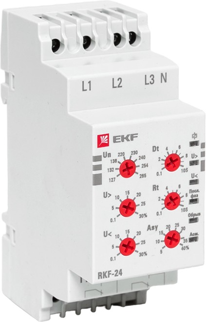 

Реле контроля фаз EKF rkf-24, rkf-24