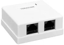 фото EKF TRC-WBOX-2RJ45-5EUTP-WH