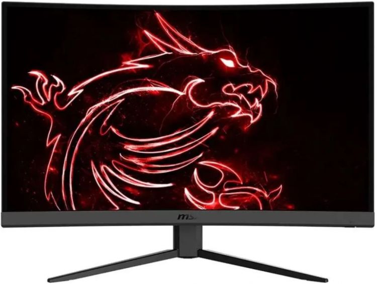 

Монитор 27" MSI G27C4 E3 9S6-3CA91T-218 1920x1080 LED, 16:9, VA, 250cd, 3000:1, 100M:1, 1ms, 178/178, DP, 2xHDMI, 180Hz, tilt, curved, VESA 100х100, b, G27C4 E3