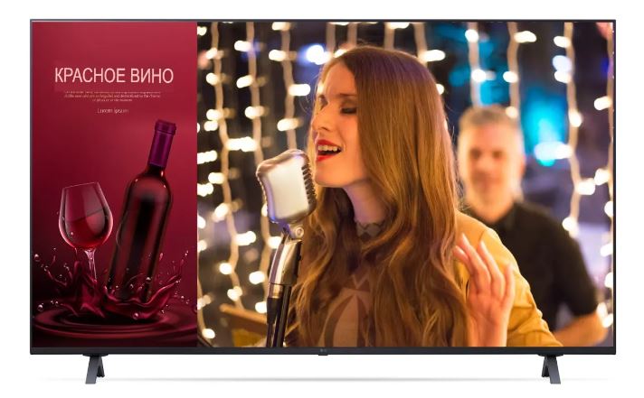 

Телевизор LG 55UN640S черный/Ultra HD/DVB-T2/DVB-C/DVB-S2/USB/WiFi/коммерческий, 55UN640S