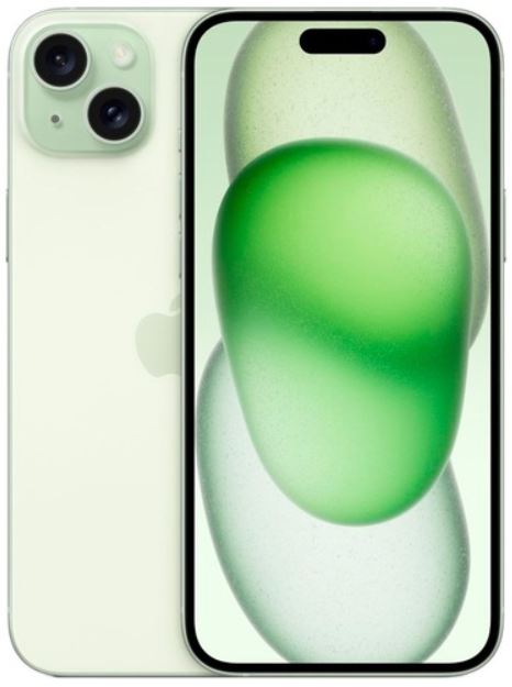 

Смартфон Apple iPhone 15 Plus 256GB MTXK3 Green with 2 Sim trays, no E-sim, iPhone 15 Plus 256GB