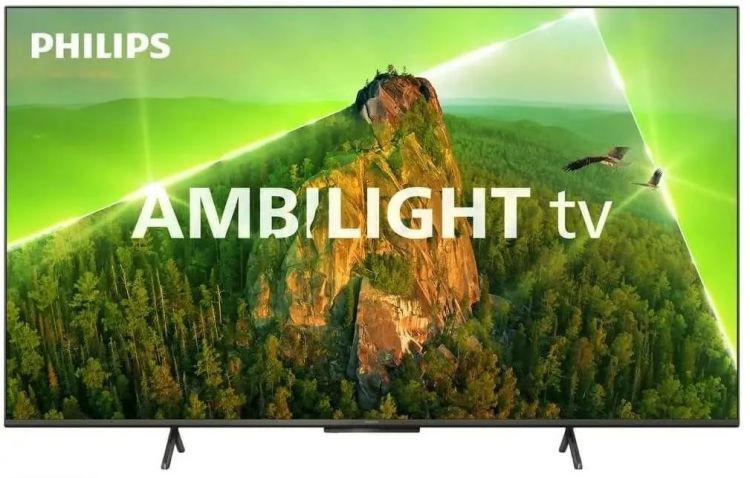 

Телевизор LED Philips 43PUS8108/60 чёрный/43"/4K Ultra HD/60Hz/DVB-T/DVB-T2/DVB-C/DVB-S/DVB-S2/USB/WiFi/Smart TV (RUS), 43PUS8108/60