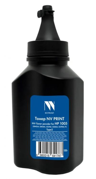 

Тонер NVP NV-HP1005-Type2-100g HP 1005 Type2 (100г) (CB435A,CB436A,CE278A/X, CE285A,CF244A) для HP LJ-P1002, 1003, 1004, 1005, 1006, 1007, 1008, 1009, NV-HP1005-Type2-100g