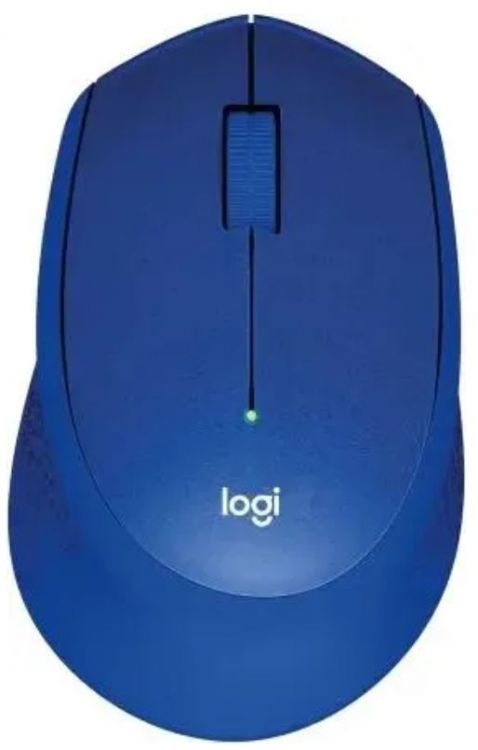 

Мышь Logitech M331 Silent Plus 910-004915 синий оптическая (1000dpi) silent беспроводная USB (3but), M331 Silent Plus