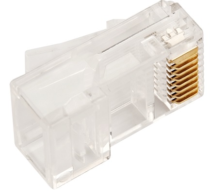 

Коннектор TWT TWT-PL45-8P8C/JR100 RJ45 UTP 8P8C, универсальный, cat.5e, 100 шт. в банке, TWT-PL45-8P8C/JR100