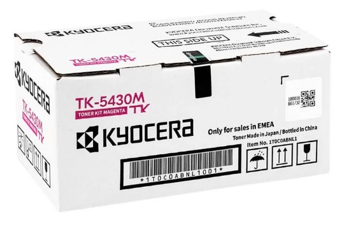 

Тонер-картридж Kyocera TK-5430M 1T0C0ABNL1 красный для ECOSYS PA2100cx, PA2100cwx , MA2100cwfx , MA2100cfx,1250 стр, TK-5430M