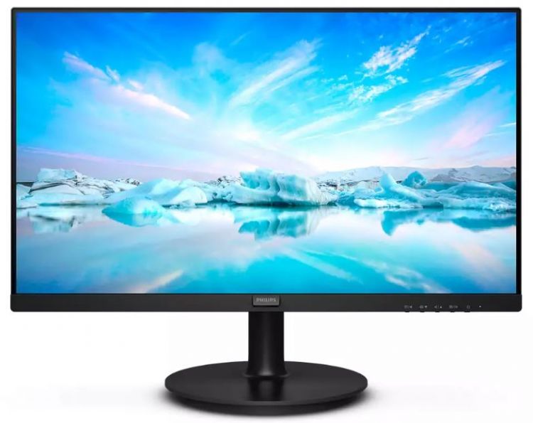 Монитор Philips 241V8LAB 00/01 1920x1080 WLED, 16:9, VA, 250cd, 4000:1, 4ms, 178/178, VGA, HDMI, 100Hz, Speakers, tilt, VESA 100x100, black