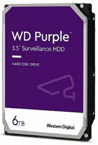 Жесткий диск 6TB SATA 6Gb/s Western Digital WD63PURU WD Purple 3.5" 5400rpm 256MB