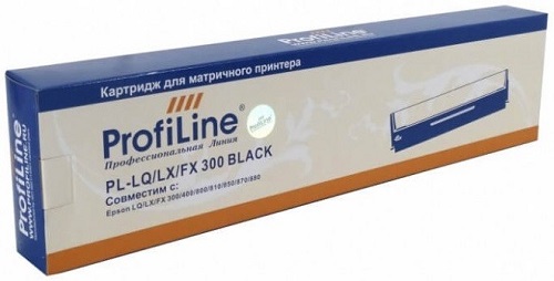 Картридж ProfiLine PL_LQ/LX/FX300_Bk для принтеров Epson LQ/LX/FX 300/400/800/810/850/870/880 Black (1 млн. знаков)