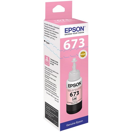 Чернила Epson C13T673698 673 EcoTank Ink light mag