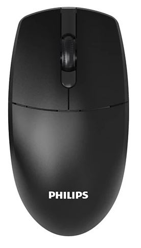 

Мышь Wireless Philips SPK7347 2,4 GHz , 3 кноп., 1600dpi, Чёрный, SPK7347