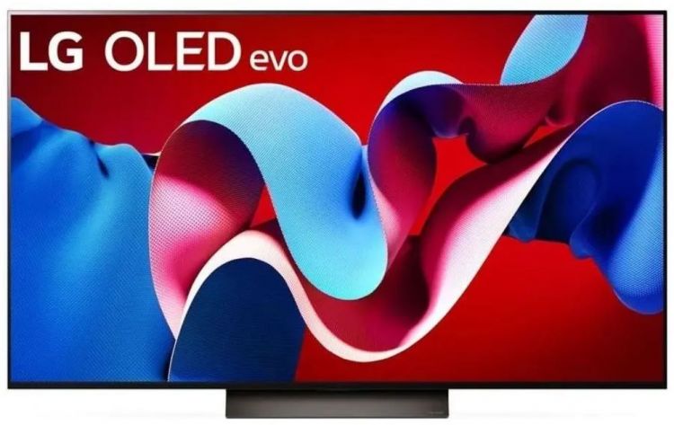 Телевизор LG OLED65C4RLA.ARUB 65", темно-серый, 3840x2160, OLED, 4K Ultra HD, 120 Гц, DVB-C, DVB-S, DVB-S2, DVB-T, DVB-T2, HDMI, USB, WiFi, Smart TV