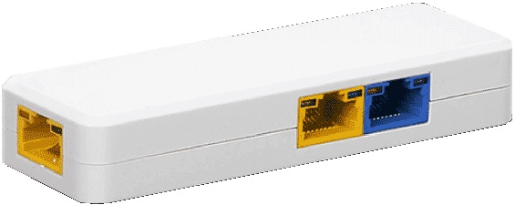 Удлинитель PoE TRASSIR TR-EXP1130-3-IP65 Подключение до 5 устройств каскадно. Бюджет POE 60Вт