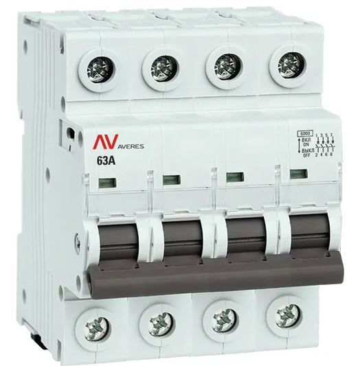 

Рубильник EKF avn-4-63-av AVN 4P 63A AVERES, avn-4-63-av